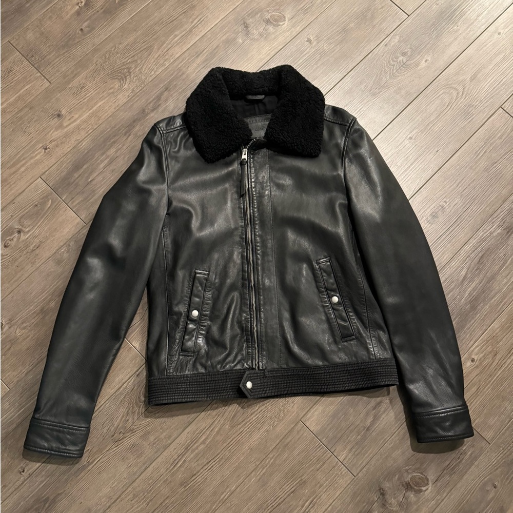 All Saints Naomi Leather Jacket